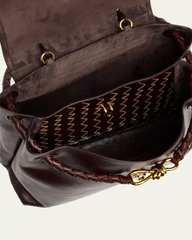 Bottega Veneta Ciao Ciao Medium Distressed Leather Top-Handle Bag | Thumbnail 9 Bottega Veneta Ciao Ciao Medium Distressed Leather Top-Handle Bag | Thumbnail 9