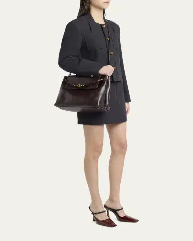 Bottega Veneta Ciao Ciao Medium Distressed Leather Top-Handle Bag | Thumbnail 10 Bottega Veneta Ciao Ciao Medium Distressed Leather Top-Handle Bag | Thumbnail 10