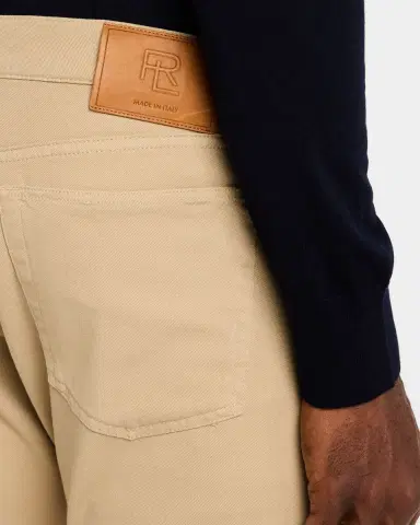 Ralph Lauren Purple Label Slim Fit Stretch Twill Pant | Thumbnail 5 Ralph Lauren Purple Label Slim Fit Stretch Twill Pant | Thumbnail 5
