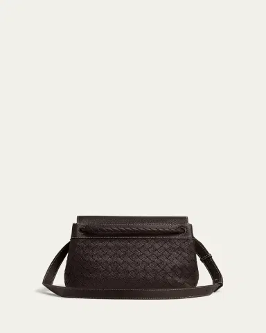 Bottega Veneta Small Andiamo Intrecciato Leather Messenger Bag | Thumbnail 3 Bottega Veneta Small Andiamo Intrecciato Leather Messenger Bag | Thumbnail 3