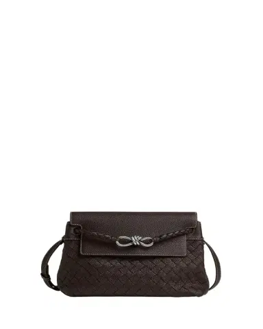 Bottega Veneta Small Andiamo Intrecciato Leather Messenger Bag | Thumbnail 1 Bottega Veneta Small Andiamo Intrecciato Leather Messenger Bag | Thumbnail 1