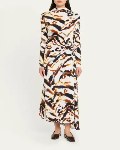 A.L.C. Lia Long-Sleeve Maxi Dress | Thumbnail 2 A.L.C. Lia Long-Sleeve Maxi Dress | Thumbnail 2