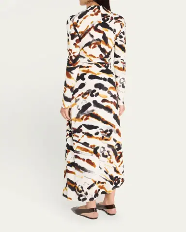 A.L.C. Lia Long-Sleeve Maxi Dress | Thumbnail 3 A.L.C. Lia Long-Sleeve Maxi Dress | Thumbnail 3