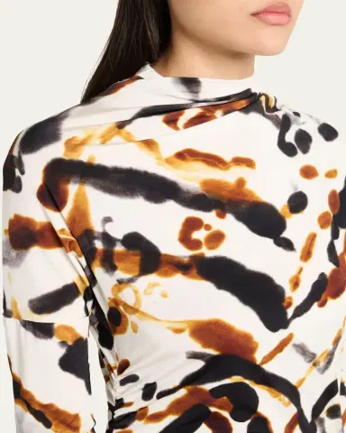 A.L.C. Lia Long-Sleeve Maxi Dress | Thumbnail 5 A.L.C. Lia Long-Sleeve Maxi Dress | Thumbnail 5
