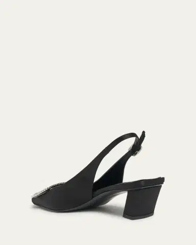 Roger Vivier Belle Vivier Crystal Buckle Slingback Pumps | Thumbnail 2 Roger Vivier Belle Vivier Crystal Buckle Slingback Pumps | Thumbnail 2