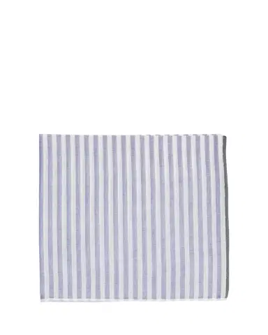 Simonnot Godard Men's Cotton Woven Color Edge Handkerchief | Thumbnail 1 Simonnot Godard Men's Cotton Woven Color Edge Handkerchief | Thumbnail 1
