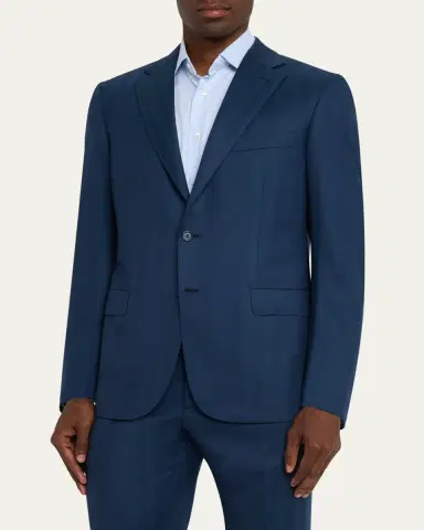 Brioni Men's Wool Herringbone Two-Piece Suit | Thumbnail 4 Brioni Men's Wool Herringbone Two-Piece Suit | Thumbnail 4