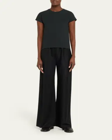 The Row Tori Shrunken T-Shirt | Thumbnail 2 The Row Tori Shrunken T-Shirt | Thumbnail 2