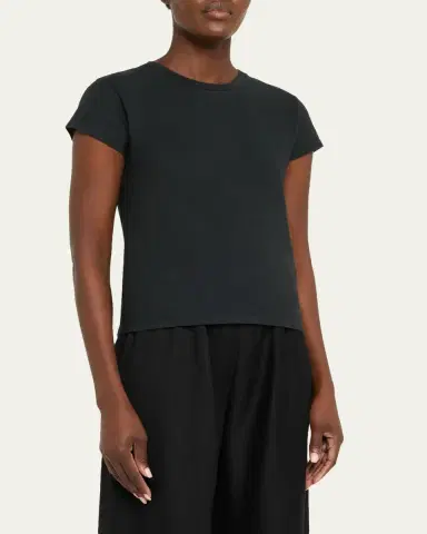 The Row Tori Shrunken T-Shirt | Thumbnail 4 The Row Tori Shrunken T-Shirt | Thumbnail 4