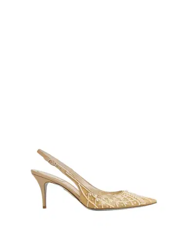 René Caovilla 80mm Embellished Net Tulle Pumps | Thumbnail 1 René Caovilla 80mm Embellished Net Tulle Pumps | Thumbnail 1