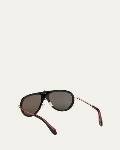 Christian Louboutin Aviator Metal Sunglasses | Thumbnail 4 Christian Louboutin Aviator Metal Sunglasses | Thumbnail 4