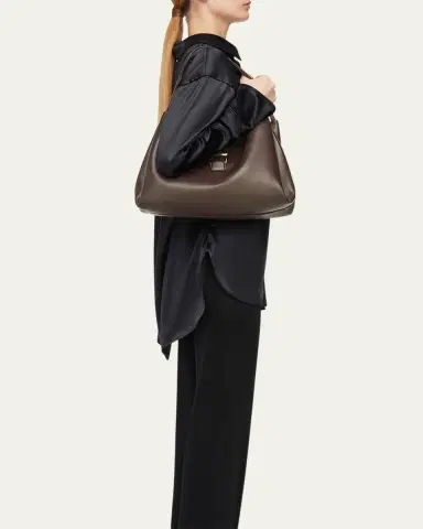 Ferragamo Medium Leather Tote Bag | Thumbnail 2 Ferragamo Medium Leather Tote Bag | Thumbnail 2