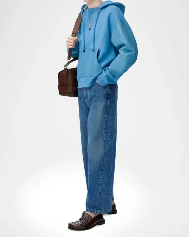 Loewe Men's Straight Fit Cropped Jeans | Thumbnail 11 Loewe Men's Straight Fit Cropped Jeans | Thumbnail 11