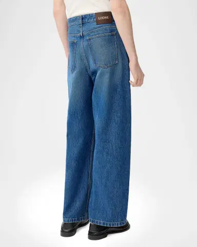 Loewe Men's Straight Fit Cropped Jeans | Thumbnail 10 Loewe Men's Straight Fit Cropped Jeans | Thumbnail 10