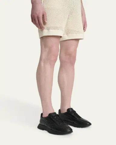 Givenchy Men's Tonal Leather Low-Top Sneakers | Thumbnail 7 Givenchy Men's Tonal Leather Low-Top Sneakers | Thumbnail 7