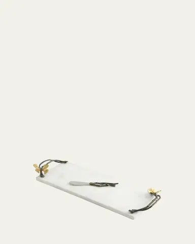 Michael Aram Butterfly Ginkgo Small Cheese Board with Knife | Thumbnail 3 Michael Aram Butterfly Ginkgo Small Cheese Board with Knife | Thumbnail 3
