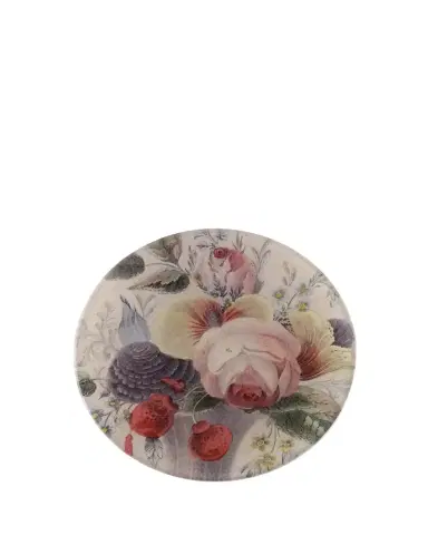 John Derian Rose Bouquet with Ant Decorative Plate | Thumbnail 1 John Derian Rose Bouquet with Ant Decorative Plate | Thumbnail 1