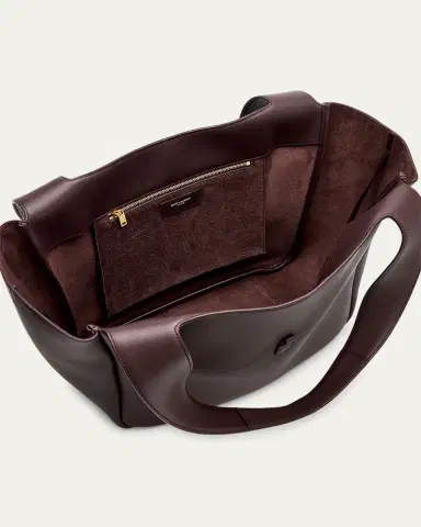 Saint Laurent Le 5 À 7 Bea YSL Tote Bag in Calfskin Leather | Thumbnail 4 Saint Laurent Le 5 À 7 Bea YSL Tote Bag in Calfskin Leather | Thumbnail 4