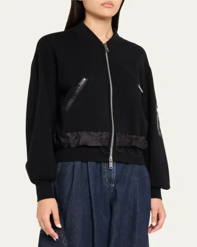 3.1 Phillip Lim Double-Layer Bomber Jacket | Thumbnail 4 3.1 Phillip Lim Double-Layer Bomber Jacket | Thumbnail 4