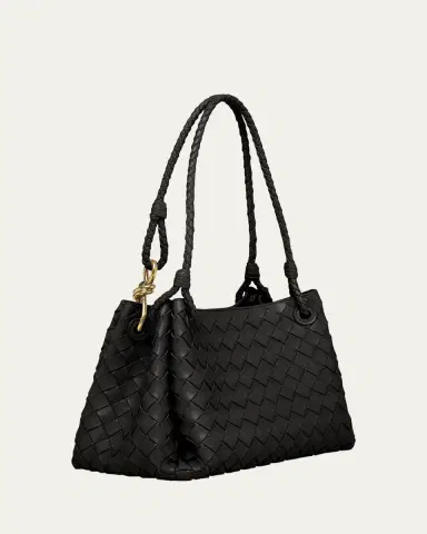 Bottega Veneta Parachute Medium Nappa Leather Shoulder Bag | Thumbnail 3 Bottega Veneta Parachute Medium Nappa Leather Shoulder Bag | Thumbnail 3