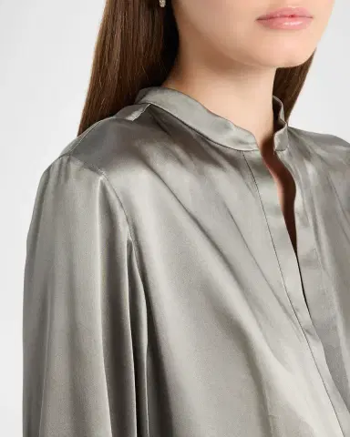 Giorgio Armani Ombre Print Silk Long-Sleeve Midi Dress | Thumbnail 5 Giorgio Armani Ombre Print Silk Long-Sleeve Midi Dress | Thumbnail 5
