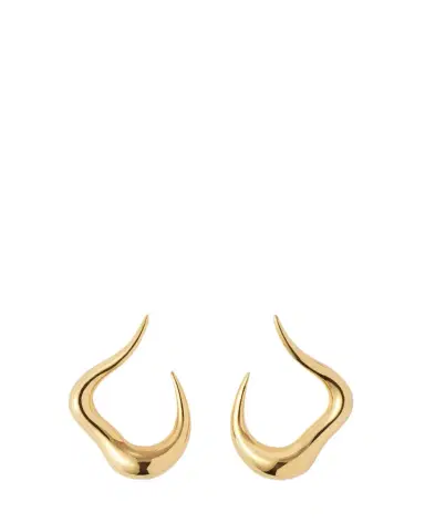 Fernando Jorge 18K Yellow Gold Bold Stream Open Earrings | Thumbnail 1 Fernando Jorge 18K Yellow Gold Bold Stream Open Earrings | Thumbnail 1