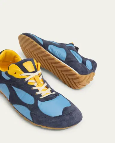 Bottega Veneta Men's Orbit Flash Suede & Nylon Low-Top Sneakers | Thumbnail 5 Bottega Veneta Men's Orbit Flash Suede & Nylon Low-Top Sneakers | Thumbnail 5