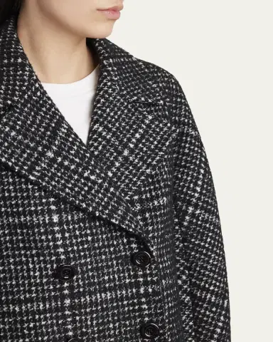 Dolce & Gabbana Check Pied Poule Double-Breasted Jacket | Thumbnail 9 Dolce & Gabbana Check Pied Poule Double-Breasted Jacket | Thumbnail 9