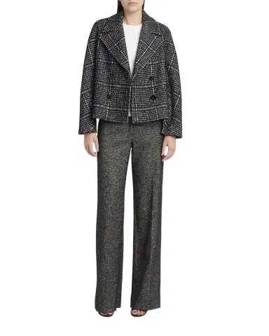 Dolce & Gabbana Check Pied Poule Double-Breasted Jacket | Thumbnail 1 Dolce & Gabbana Check Pied Poule Double-Breasted Jacket | Thumbnail 1