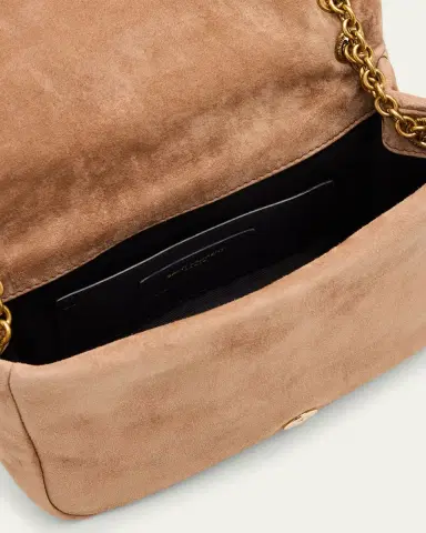 Saint Laurent Jamie 4.3 Mini YSL Chain Shoulder Bag in Quilted Suede | Thumbnail 13 Saint Laurent Jamie 4.3 Mini YSL Chain Shoulder Bag in Quilted Suede | Thumbnail 13