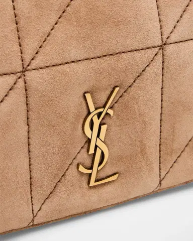 Saint Laurent Jamie 4.3 Mini YSL Chain Shoulder Bag in Quilted Suede | Thumbnail 5 Saint Laurent Jamie 4.3 Mini YSL Chain Shoulder Bag in Quilted Suede | Thumbnail 5