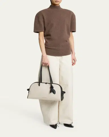 Jacquemus Le Turismo Linen-Blend Shoulder Bag | Thumbnail 5 Jacquemus Le Turismo Linen-Blend Shoulder Bag | Thumbnail 5