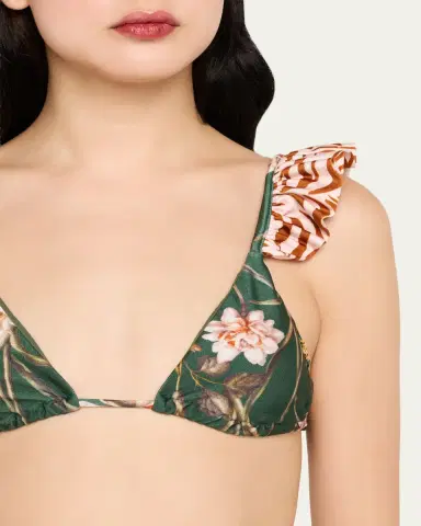 PatBo Botanic Retro Bikini Top | Thumbnail 4 PatBo Botanic Retro Bikini Top | Thumbnail 4