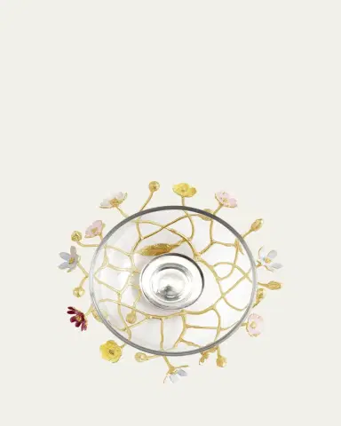 Michael Aram Wildflowers Small Glass Bowl | Thumbnail 3 Michael Aram Wildflowers Small Glass Bowl | Thumbnail 3
