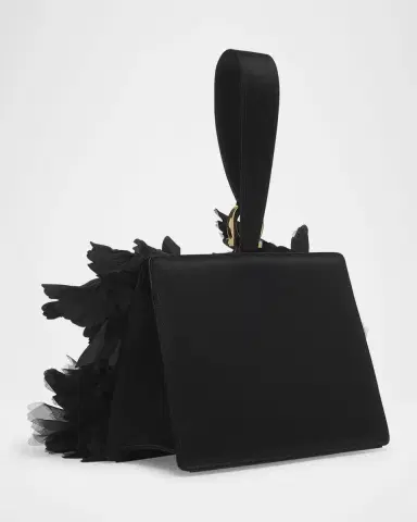 Ferragamo Floral Applique Leather Wristlet | Thumbnail 3 Ferragamo Floral Applique Leather Wristlet | Thumbnail 3