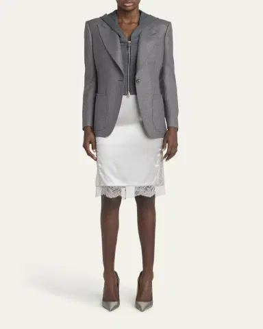 Tom Ford Cashmere Single-Breasted Blazer | Thumbnail 2 Tom Ford Cashmere Single-Breasted Blazer | Thumbnail 2