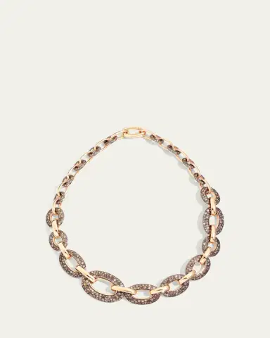 Pomellato 18K Catene Brown Diamond Link Bracelet | Thumbnail 3 Pomellato 18K Catene Brown Diamond Link Bracelet | Thumbnail 3