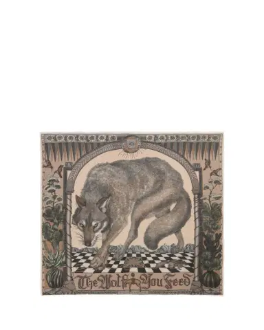 Sabina Savage The Wolf You Feed Cashmere Scarf | Thumbnail 1 Sabina Savage The Wolf You Feed Cashmere Scarf | Thumbnail 1