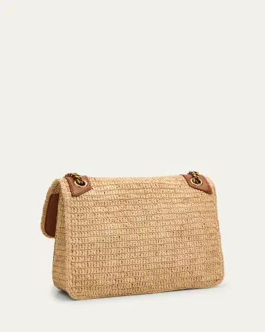 Saint Laurent Niki Medium YSL Shoulder Bag in Raffia | Thumbnail 3 Saint Laurent Niki Medium YSL Shoulder Bag in Raffia | Thumbnail 3
