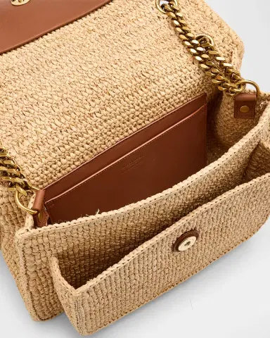Saint Laurent Niki Medium YSL Shoulder Bag in Raffia | Thumbnail 8 Saint Laurent Niki Medium YSL Shoulder Bag in Raffia | Thumbnail 8