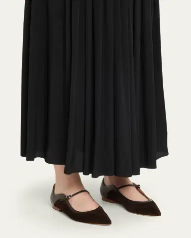 Malone Souliers Corina Monoblock Pointed-Toe Ballerina Flats | Thumbnail 2 Malone Souliers Corina Monoblock Pointed-Toe Ballerina Flats | Thumbnail 2