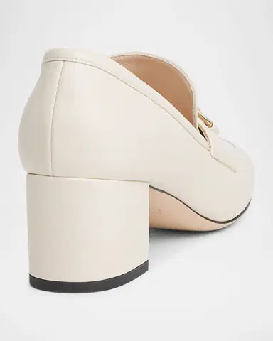 Gucci Lady Horsebit Nappa Leather Pumps | Thumbnail 2 Gucci Lady Horsebit Nappa Leather Pumps | Thumbnail 2