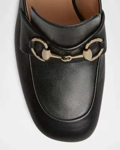 Gucci Lady Horsebit Nappa Leather Pumps | Thumbnail 16 Gucci Lady Horsebit Nappa Leather Pumps | Thumbnail 16