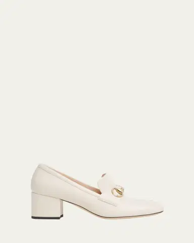 Gucci Lady Horsebit Nappa Leather Pumps | Thumbnail 5 Gucci Lady Horsebit Nappa Leather Pumps | Thumbnail 5