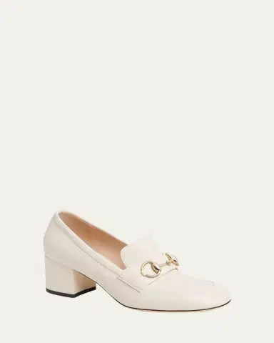 Gucci Lady Horsebit Nappa Leather Pumps | Thumbnail 6 Gucci Lady Horsebit Nappa Leather Pumps | Thumbnail 6