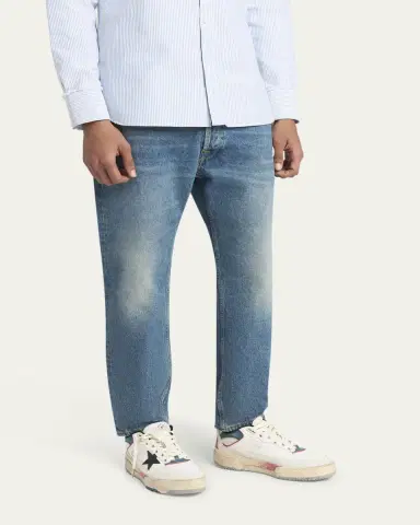 Golden Goose Men's Forty2 Leather and Suede Low-Top Sneakers | Thumbnail 2 Golden Goose Men's Forty2 Leather and Suede Low-Top Sneakers | Thumbnail 2
