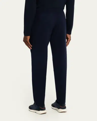 Fioroni Men's Cashmere Drawstring Track Pants | Thumbnail 3 Fioroni Men's Cashmere Drawstring Track Pants | Thumbnail 3