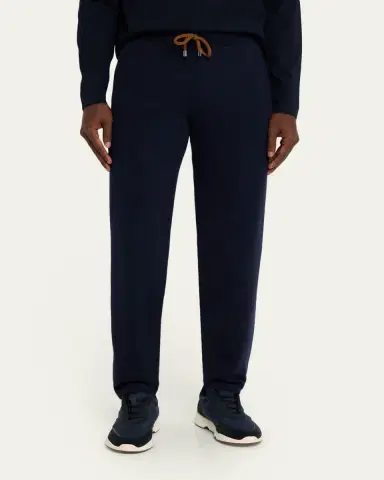 Fioroni Men's Cashmere Drawstring Track Pants | Thumbnail 4 Fioroni Men's Cashmere Drawstring Track Pants | Thumbnail 4