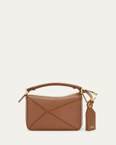 LOEWE Puzzle Mini Top-Handle Bag in Nappa Leather | Thumbnail 2 LOEWE Puzzle Mini Top-Handle Bag in Nappa Leather | Thumbnail 2