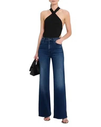 Mother The Hustler Roller Sneak Jeans | Thumbnail 1 Mother The Hustler Roller Sneak Jeans | Thumbnail 1